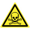 W016 Waarschuwingsvloersticker gevaarlijke stoffen