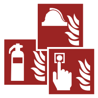 brandpreventieborden brandpreventie pictogrammen bord